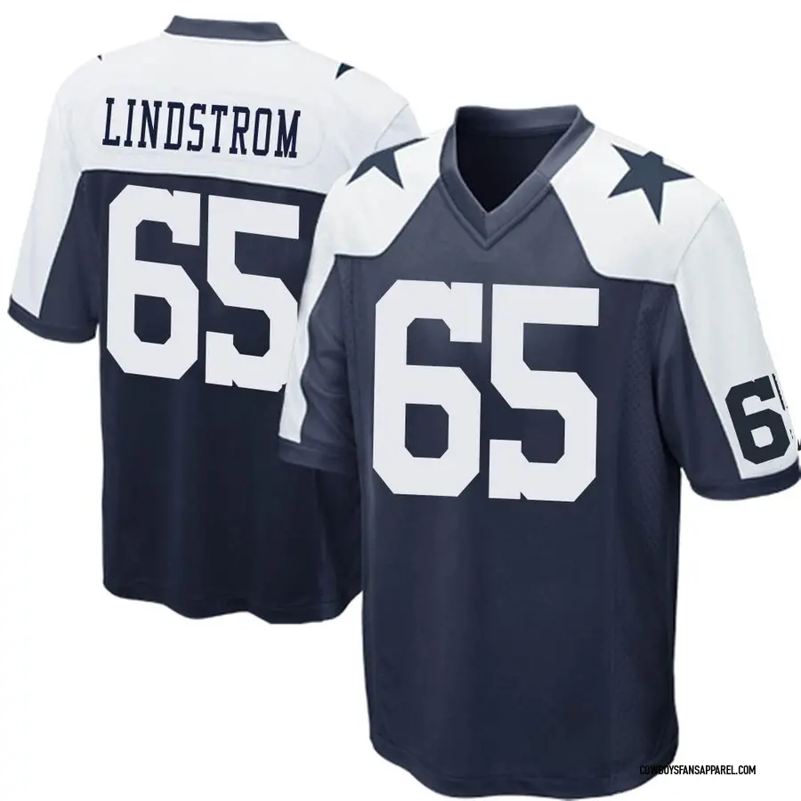 Nike Alec Lindstrom Dallas Cowboys Men's Limited Navy Alternate