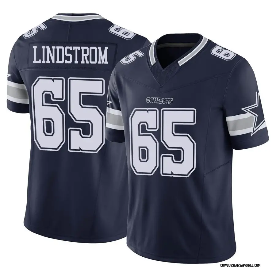 Nike Alec Lindstrom Dallas Cowboys Elite Navy Team Color Vapor