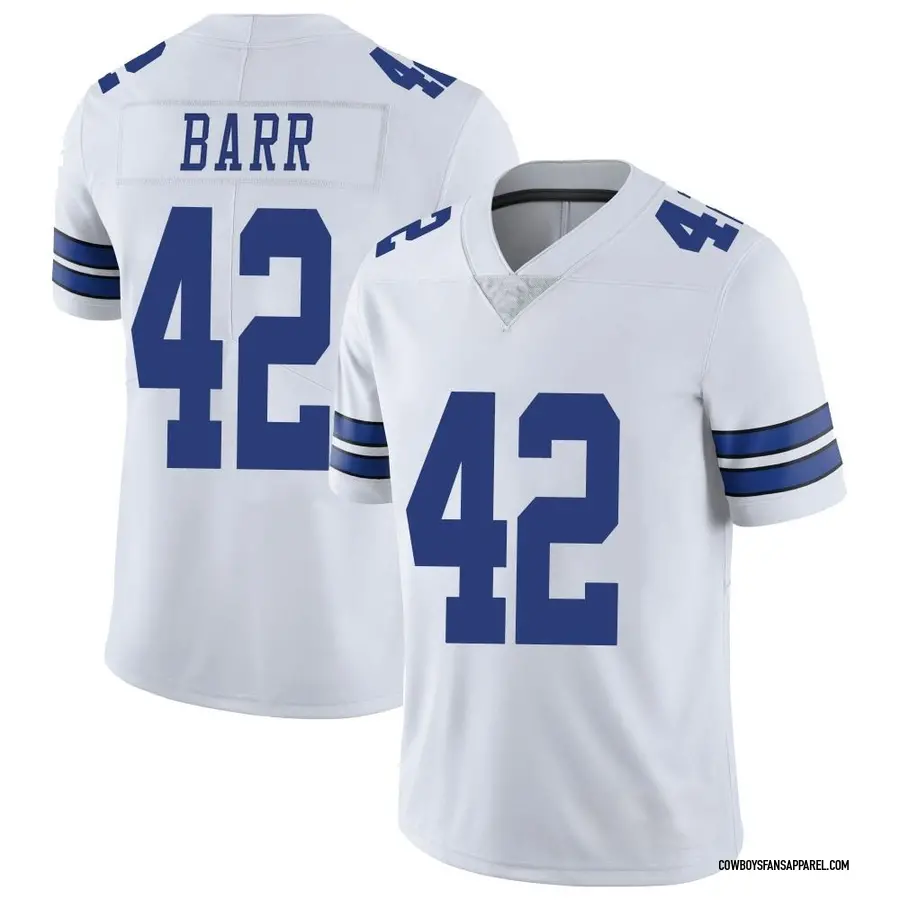 Dallas Cowboys Anthony Barr 52 White Vapor Limited Jersey, 49% OFF