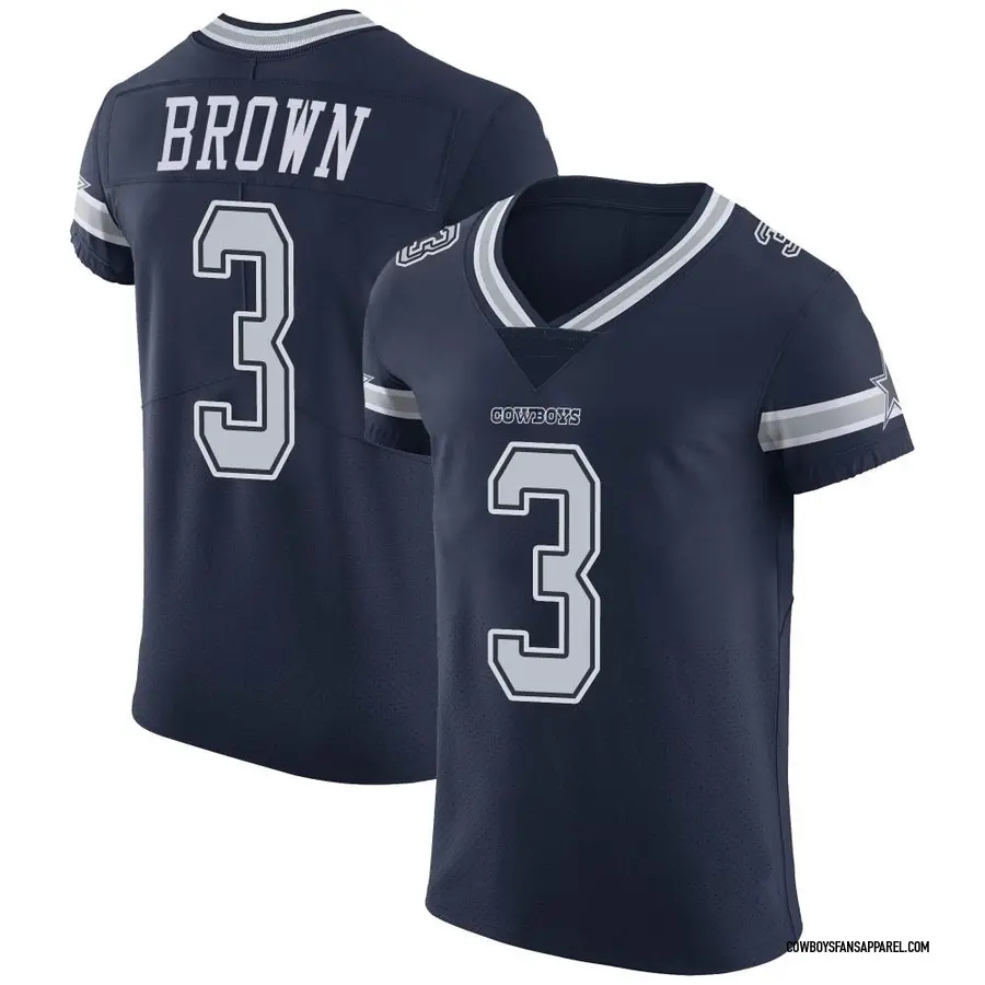 Nike Anthony Brown Dallas Cowboys Men's Elite Navy Team Color Vapor  Untouchable Jersey