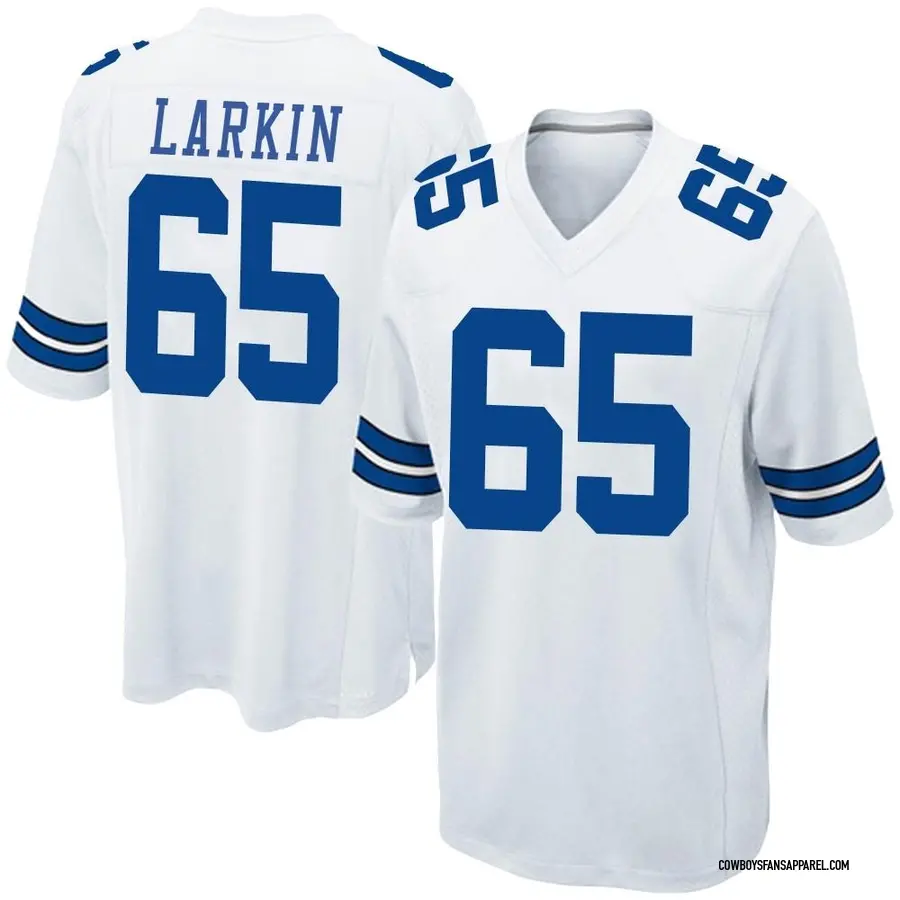 Nike Austin Larkin Dallas Cowboys Legend White Color Rush Jersey - Youth