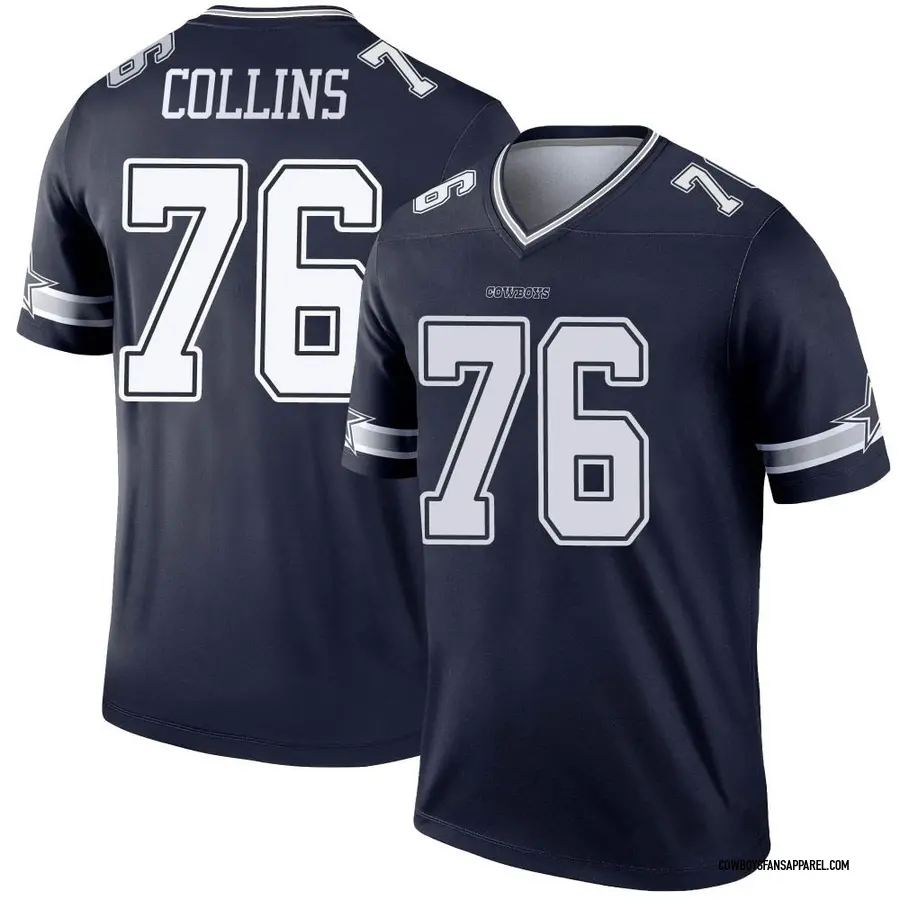 Nike Aviante Collins Dallas Cowboys Limited White Vapor Untouchable Jersey  - Men's