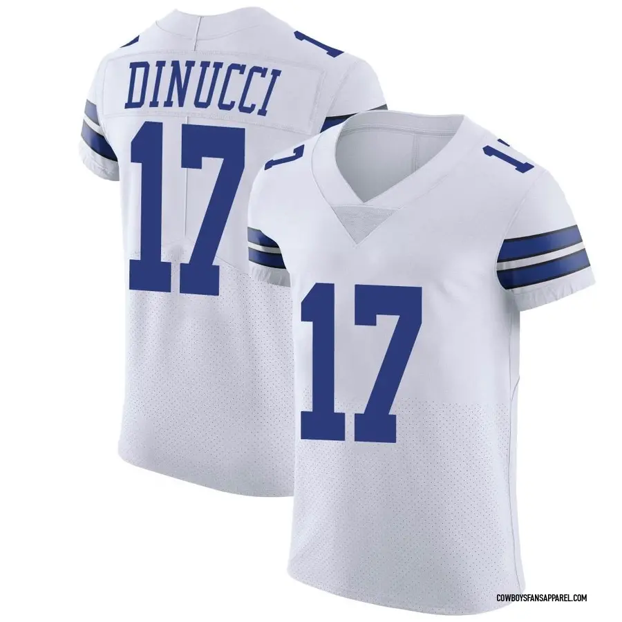 Nike Ben DiNucci Dallas Cowboys Game White Jersey - Men's