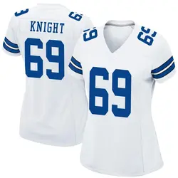 Nike Brandon Knight Dallas Cowboys Women's Game White Jersey