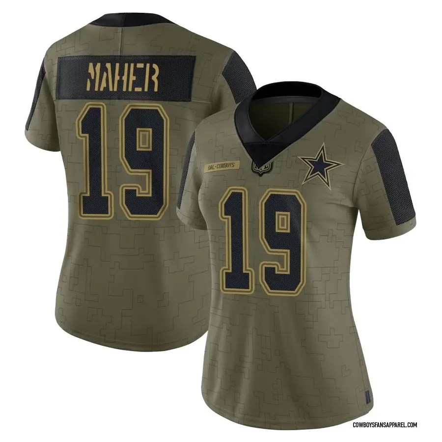 Nike CeeDee Lamb Dallas Cowboys Limited Olive 2021 Salute To Service Jersey  - Women's