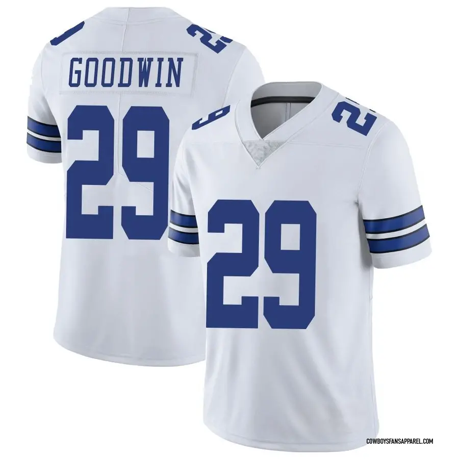 Nike C.J. Goodwin Dallas Cowboys Limited White Color Rush Vapor Untouchable  Jersey - Men's