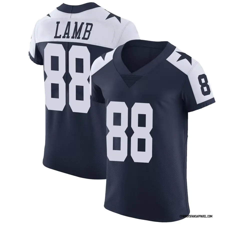 Nike CeeDee Lamb Dallas Cowboys Elite Navy Alternate Vapor Untouchable  Jersey - Men's