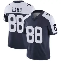 Men's Nike CeeDee Lamb Navy Dallas Cowboys Alternate Vapor F.U.S.E. Elite Jersey