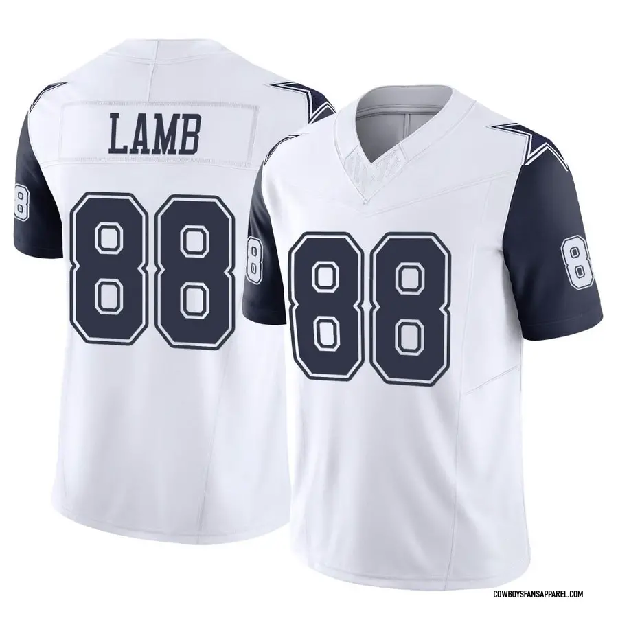 Men's Nike CeeDee Lamb White Dallas Cowboys 2nd Alternate