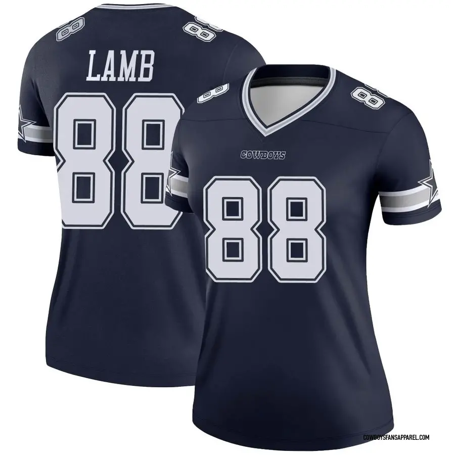 Nike CeeDee Lamb Navy Dallas Cowboys Legend Jersey