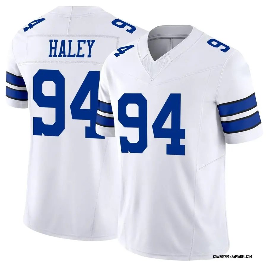 Charles Haley Dallas Cowboys Men's Legend White Color Rush T-Shirt