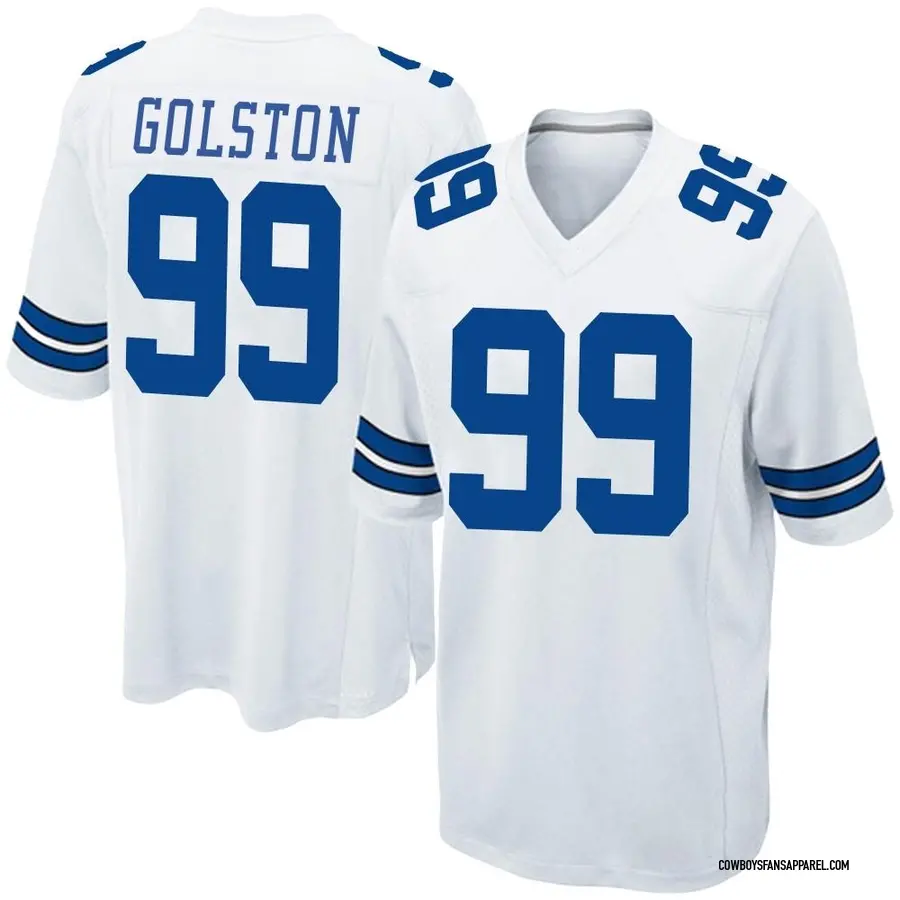 Nike Chauncey Golston Dallas Cowboys Game White Jersey - Men's