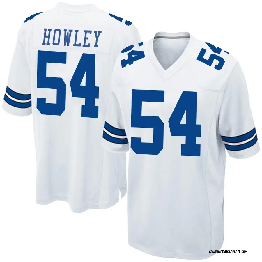 Chuck Howley Dallas Cowboys White Replica Jersey on Sale