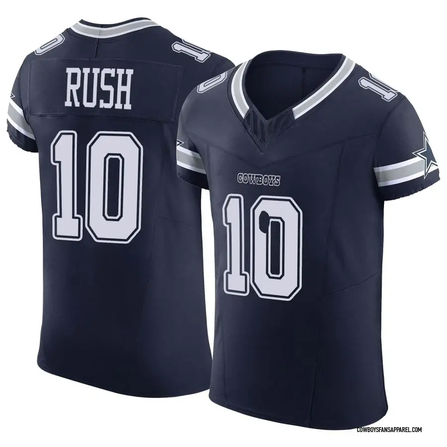 Women's Nike Cooper Rush Navy Dallas Cowboys Game Player Jersey