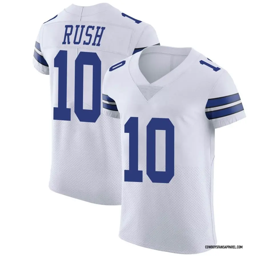 Nike Cooper Rush Dallas Cowboys Men's Game White Jersey