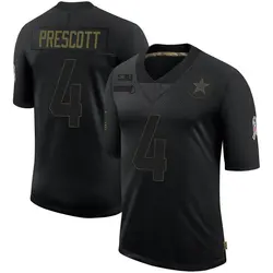 Dallas Cowboys Dak Prescott #4 Nike Black RFLCTV Reflective NFL Limited  Jersey