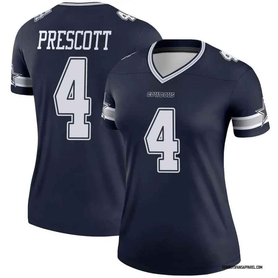 Dak Prescott Dallas Cowboys Nike Women's Vapor Untouchable Limited Jersey -  White