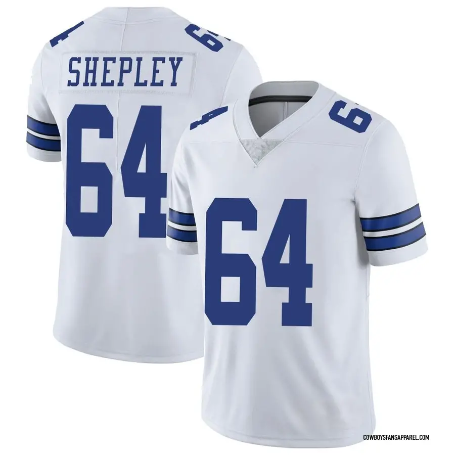 Nike Dakoda Shepley Dallas Cowboys Youth Game White Jersey