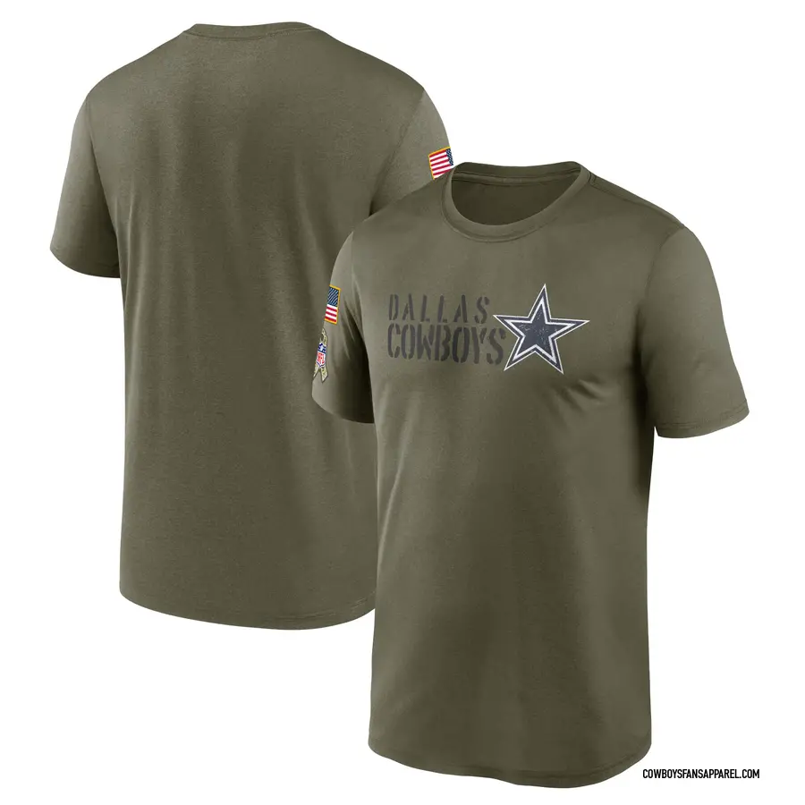 Sean Lee Dallas Cowboys Men's Legend Olive Salute to Service T-Shirt