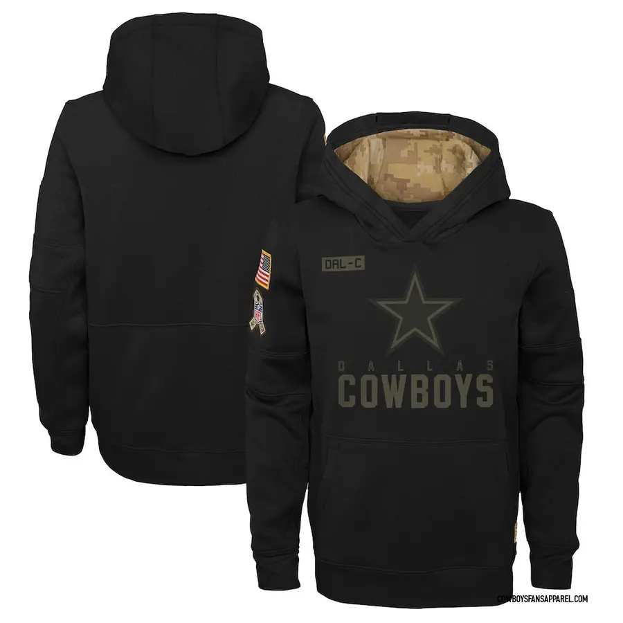 Dallas Cowboys Men's 2021 Salute to Service Hoodie Sweatshirt 21 / XL