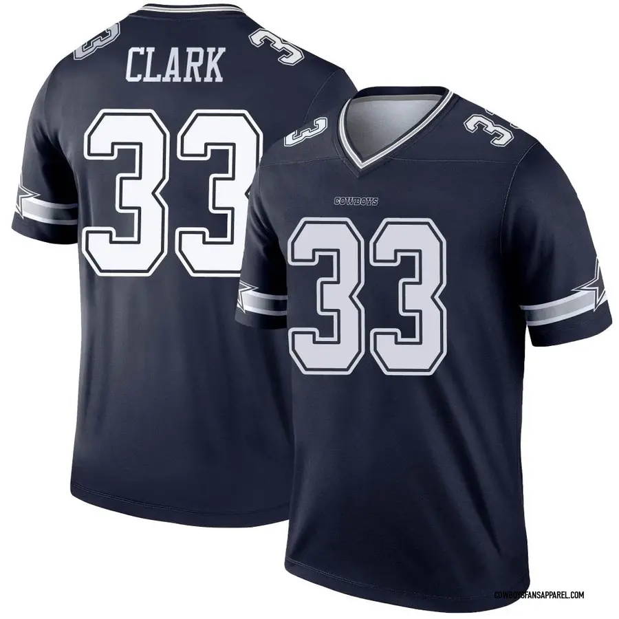 Nike Damone Clark Dallas Cowboys Limited White Vapor Untouchable Jersey -  Youth