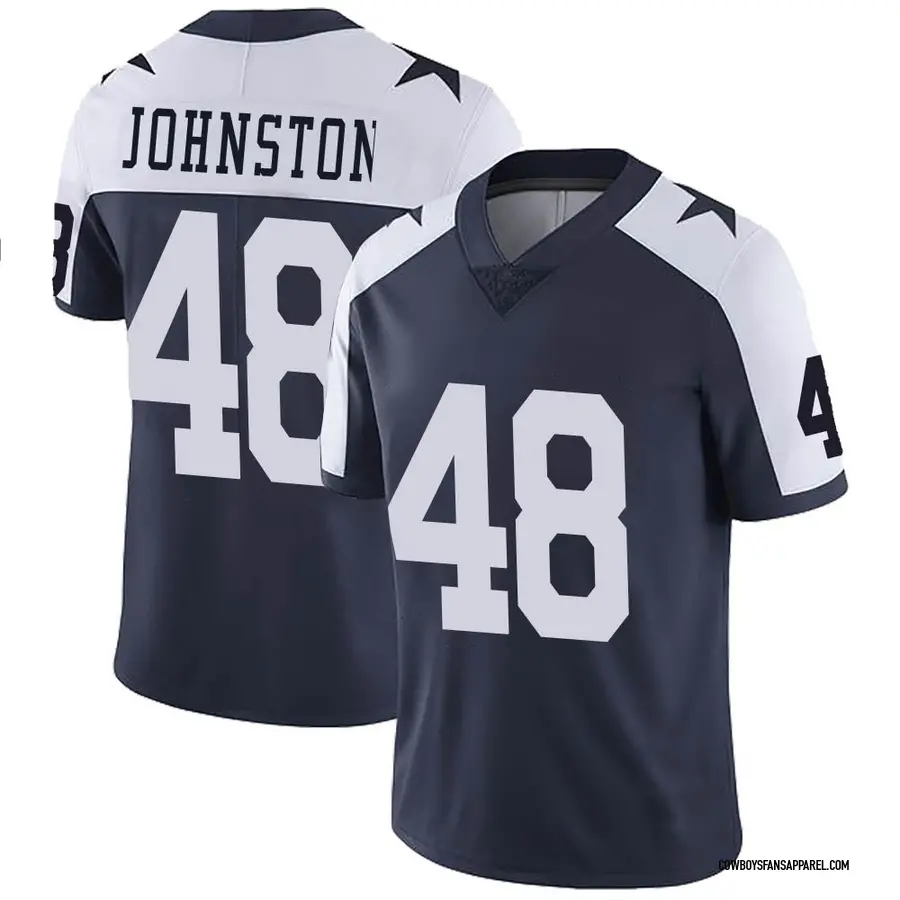 Nike Daryl Johnston Dallas Cowboys Legend White Color Rush Jersey - Women's