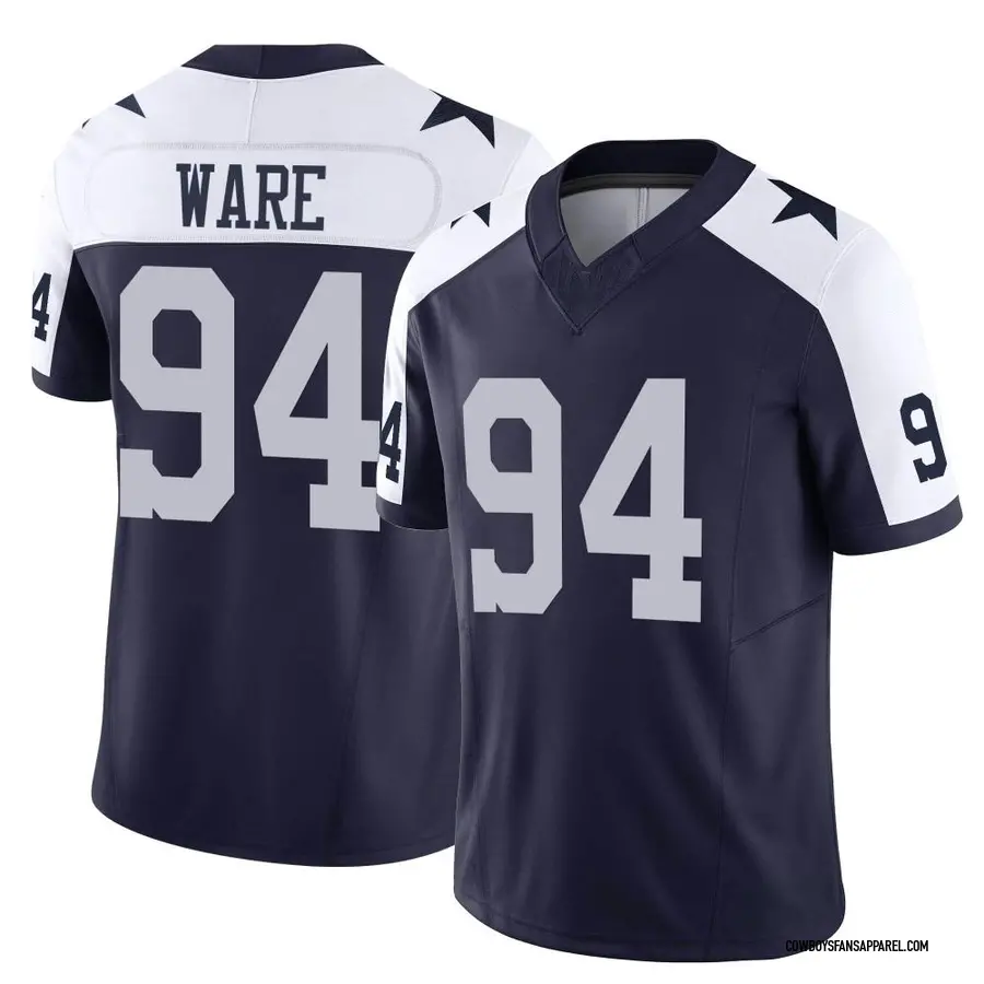 Men's Nike CeeDee Lamb Navy Dallas Cowboys Vapor F.U.S.E. Limited Jersey Size: Small