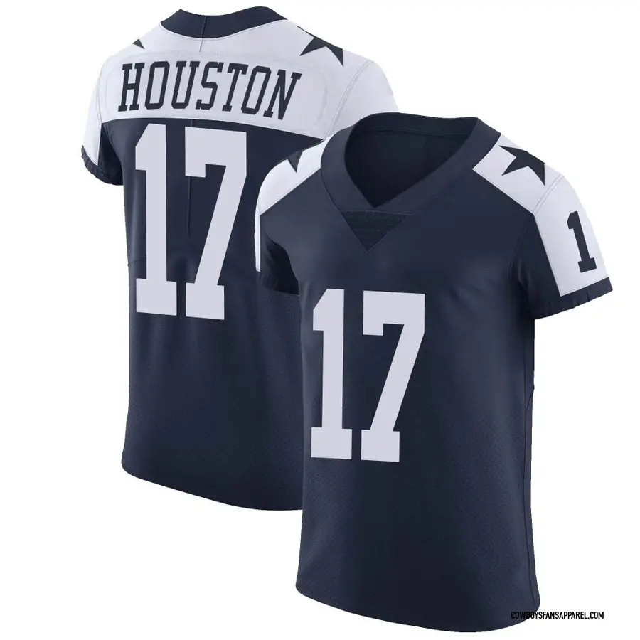 Nike Dennis Houston Dallas Cowboys Men's Limited Navy Alternate Vapor  Untouchable Jersey