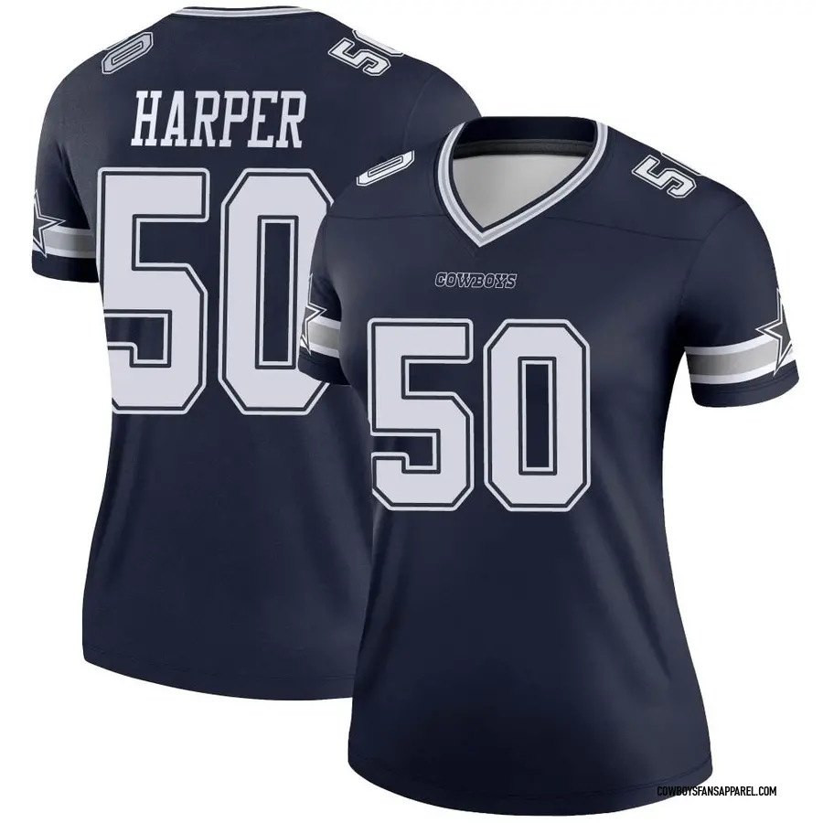 Nike Devin Harper Dallas Cowboys Legend Navy Jersey - Men's