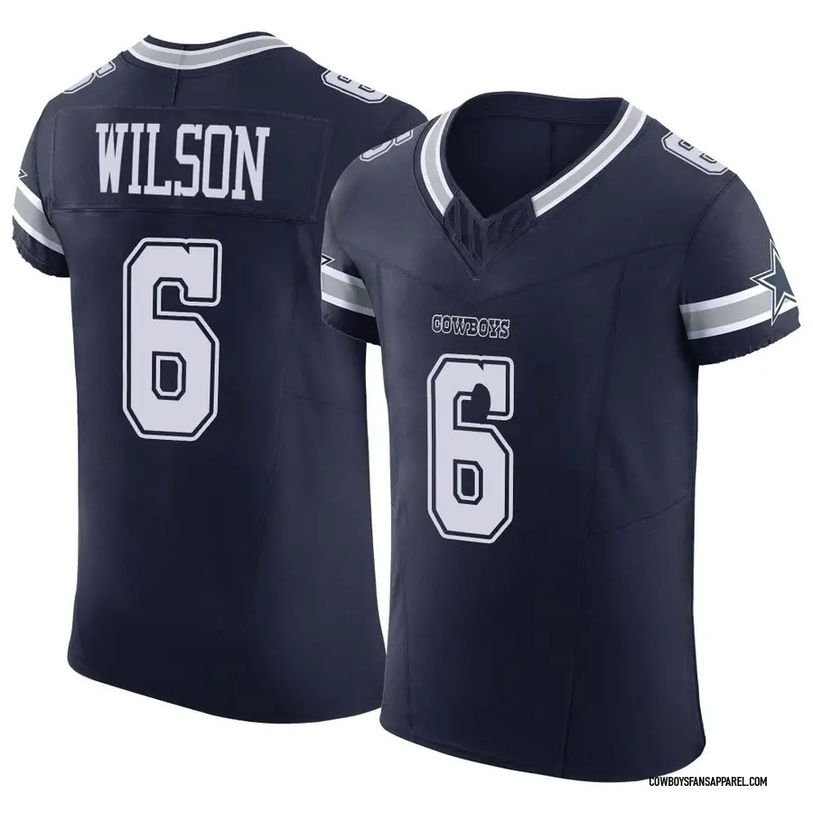 Donovan Wilson Men's Nike Navy Dallas Cowboys Custom Game Jersey