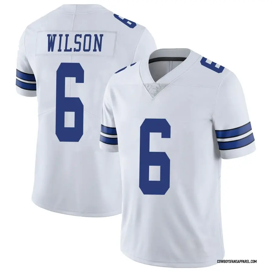 Nike Donovan Wilson Dallas Cowboys Men's Limited White Vapor Untouchable  Jersey