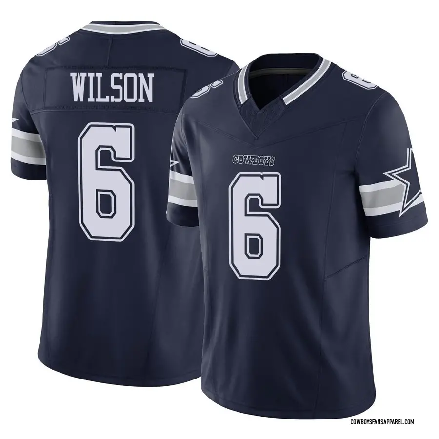 Nike Donovan Wilson Dallas Cowboys Game Navy Blue Throwback Jersey - Youth