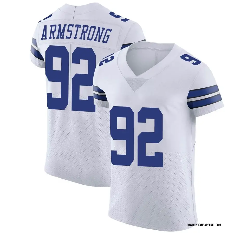 Nike Dorance Armstrong Dallas Cowboys Elite White Vapor Untouchable Jersey  - Men's