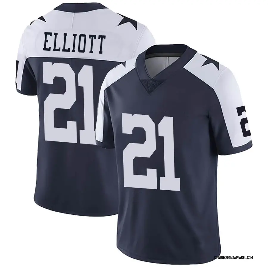 NFL Dallas Cowboys Dri-FIT (Ezekiel Elliott) Men's Limited Colour Rush  American Football Jersey. Nike LU