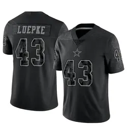 Men's Nike Micah Parsons Black Dallas Cowboys RFLCTV Limited Jersey