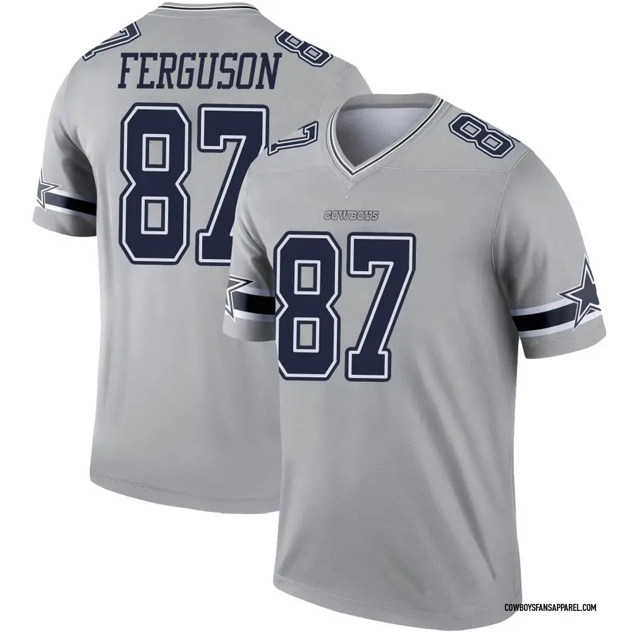 Youth Nike Trevon Diggs Gray Dallas Cowboys Inverted Game Jersey