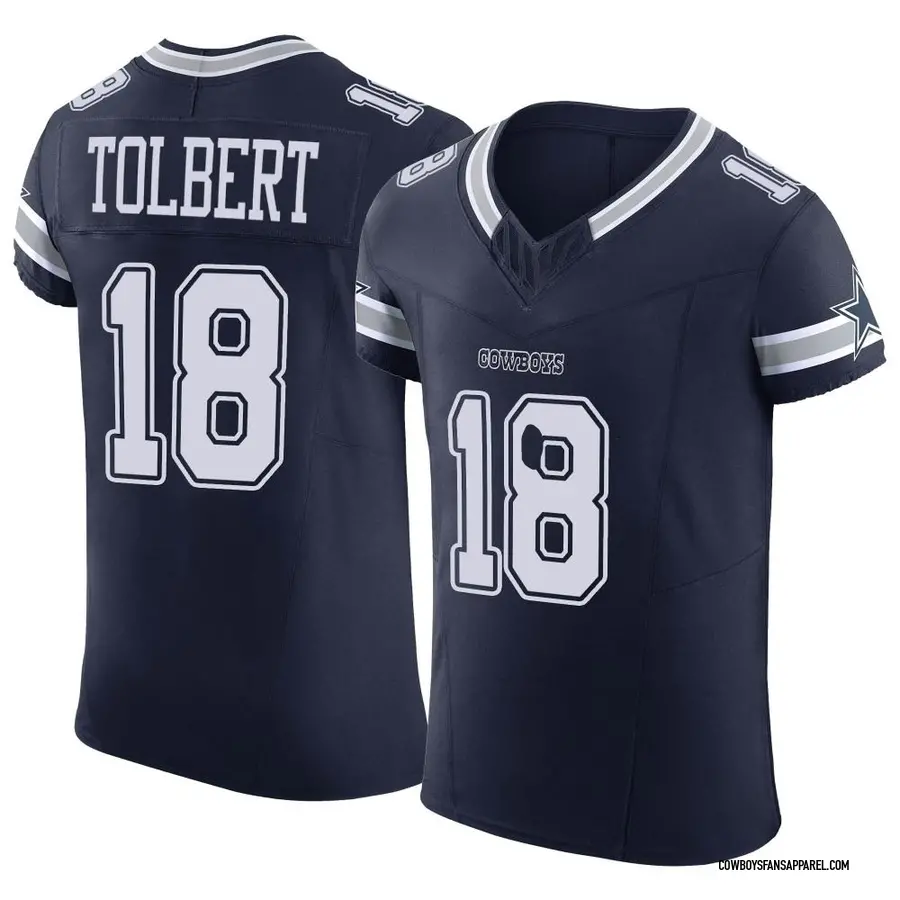 Nike Jalen Tolbert Dallas Cowboys Elite Navy Team Color Vapor