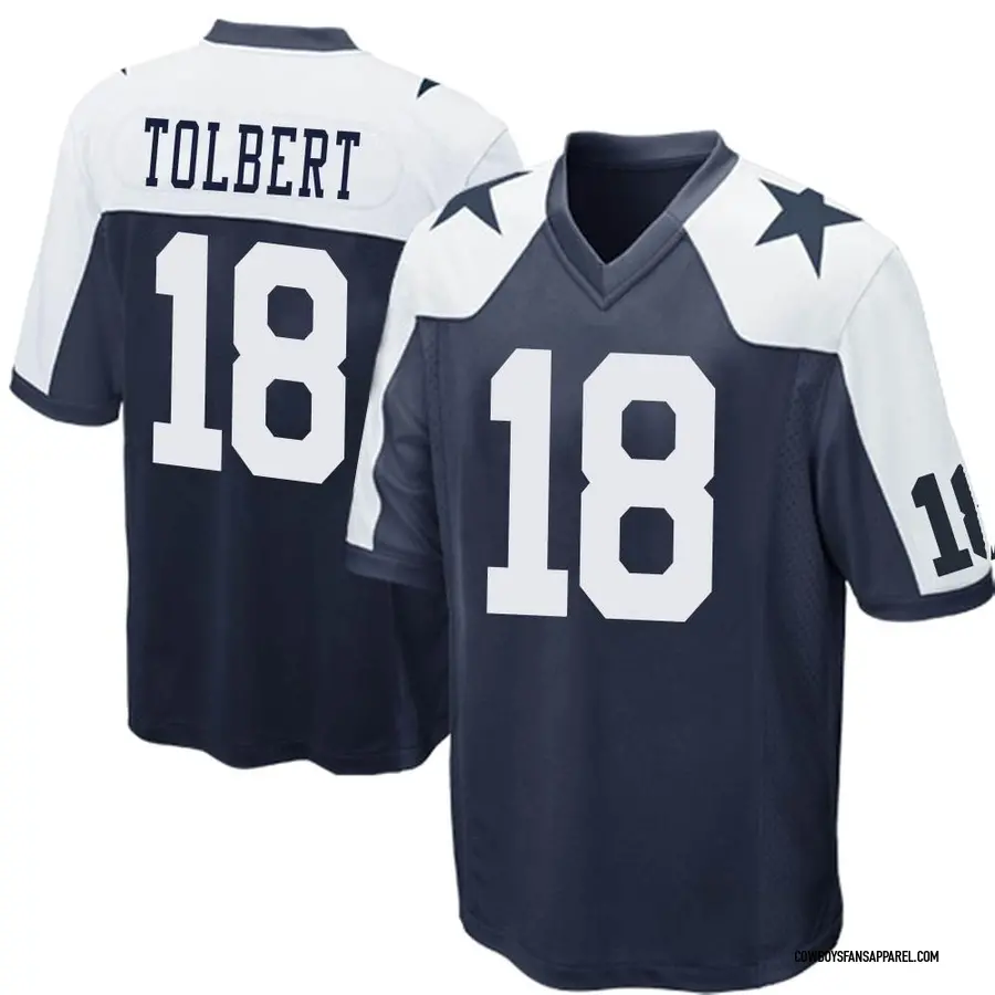 Nike Jalen Tolbert Dallas Cowboys Elite Navy Team Color Vapor