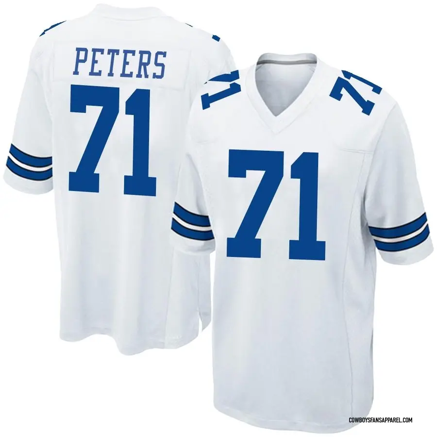 Nike Jason Peters Dallas Cowboys Game Gray Atmosphere Fashion Jersey - Youth