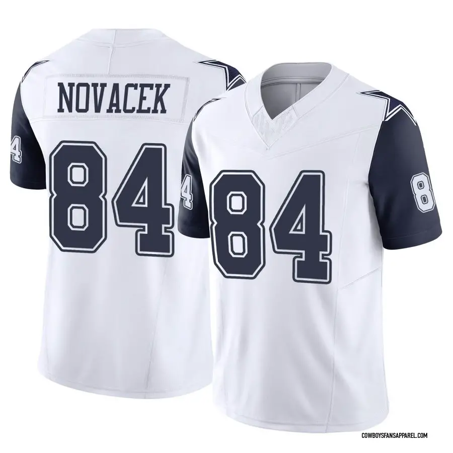 Nike Jay Novacek Dallas Cowboys Men's Limited White 2nd Alternate Vapor  F.U.S.E. Jersey