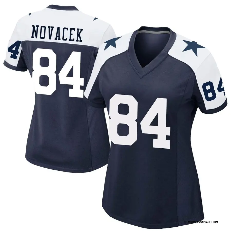 Nike Jay Novacek Dallas Cowboys Women's Game Navy Alternate Jersey