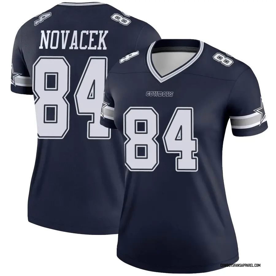 Nike Jay Novacek Dallas Cowboys Women's Game Navy Alternate Jersey