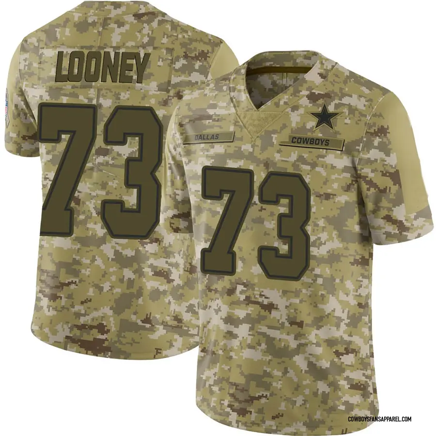 Nike Joe Looney Dallas Cowboys Youth Limited Camo 2018 Salute to