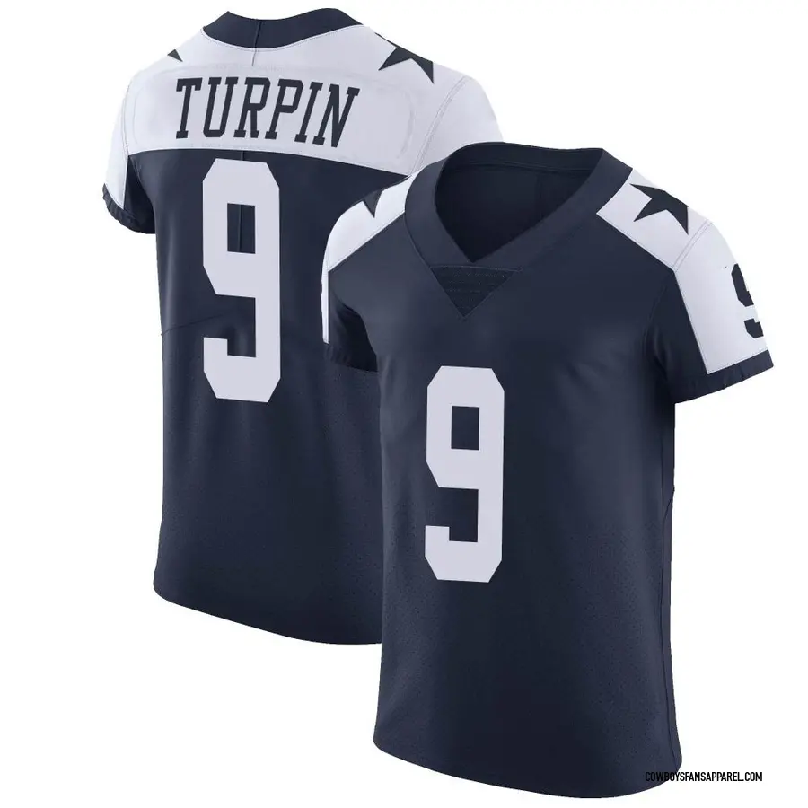 Nike KaVontae Turpin Dallas Cowboys Elite Navy Alternate Vapor Untouchable  Jersey - Men's