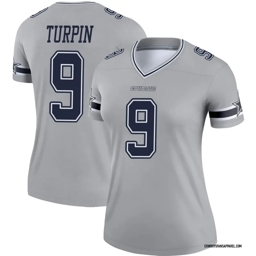 Nike KaVontae Turpin Dallas Cowboys Legend White Color Rush Jersey - Youth