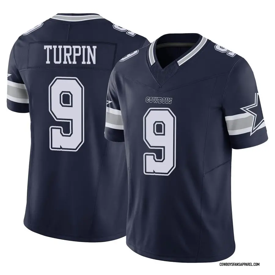 Nike KaVontae Turpin Dallas Cowboys Men's Game Navy Blue Throwback Jersey