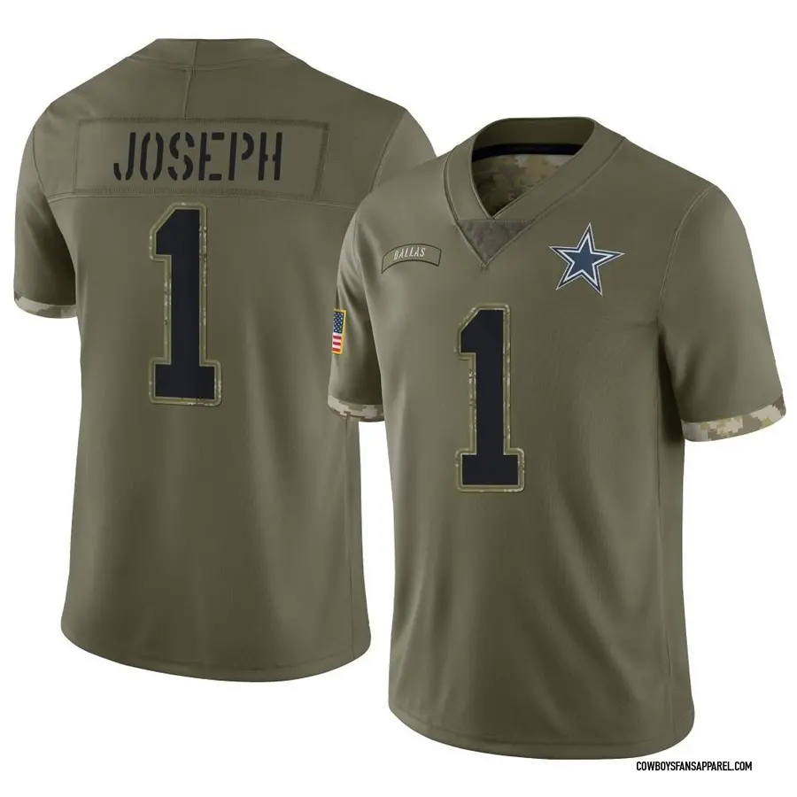 Men's Dallas Cowboys Nike Olive 2022 Salute To Service Limited Jersey