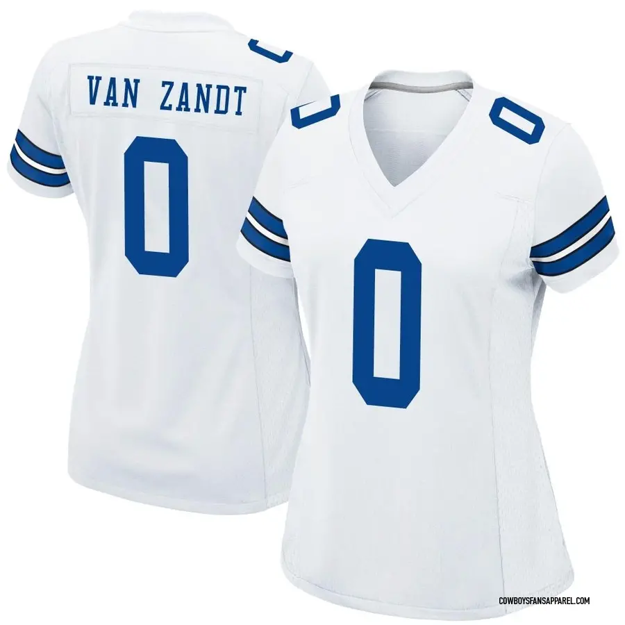 Dallas Cowboys Nike Women's Custom Game Jersey - White