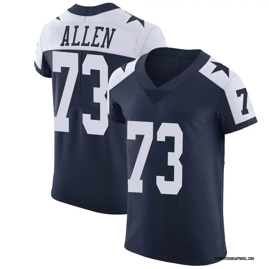 Nike Larry Allen Dallas Cowboys Men's Elite Navy Alternate Vapor  Untouchable Jersey