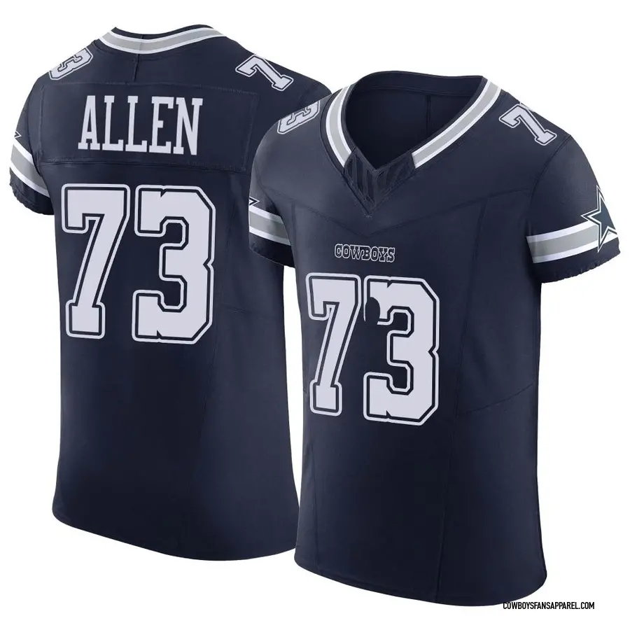 Nike Larry Allen Dallas Cowboys Game Navy Team Color Jersey - Men's